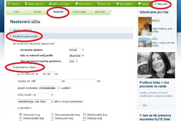 Online társkereső profiljának javítása